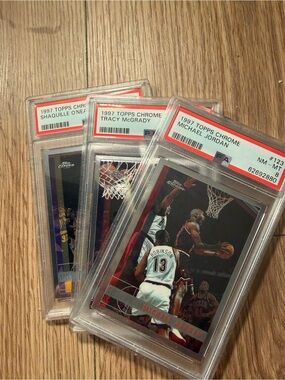 Topps Chrome Basketball Card Set - Black, Red, White